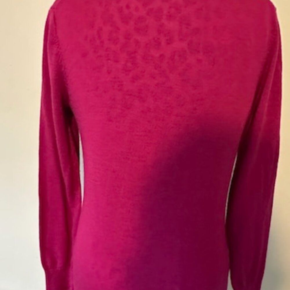 Pink Ann Taylor Loft Cardigan   8657 - Picture 3 of 6